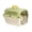 Green, variant on Oodles 20" Plastic Travel Pet Kennel, with Clip On Bowl, Pink