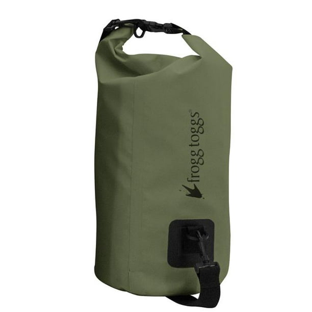 Frogg Toggs 1112226 PVC Tarp Waterproof Dry Cooler Bag with Insert Green -  Small 