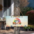 thumbnail image 3 of Maine Coon Celebrates Rainbow Pride Month LGBT LGBTQ+ Landscape Wood Sign Cat Lover Kitten Owner Gifts Hanging Wall Home Decor - 01003, 3 of 5
