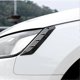 thumbnail image 4 of Car Headlight Eyebrow Cover Trim Sticker Decoration for - A4 B9 2020-2021 RS4 Accessories 4PCS, ABS Carbon Fiber, 4 of 5