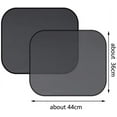thumbnail image 3 of 5 Pieces Car Glass Window Folding Rear Window Shade Car Side Window Sunshade, 3 of 5