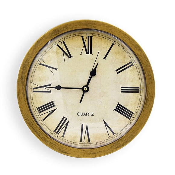Reloj De Pared De Diseño De Moda Retro Con Seguro De Almacenamiento Oculto, Gran Espacio De Almacenamiento, Adecuado Para Joyas, Efectivo, Teléfonos Celulares, Fácil De