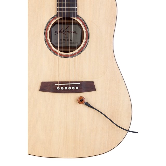 KNA Pickups Pastilla de cable de instrumento piezoacústica universal adhesiva de 1/8"" a 1/4"" (UP-1)