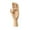 Small, variant on S SERENABLE Flexible Wood Hand Model Artist Manikin Hand Jewelry Display Versatile Wooden Hand Sketching Tool Left Hand Mannequin Figure Small
