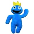thumbnail image 3 of Muñeco de peluche de arcoíris Friends para niños, muñeco de dibujos animados, monstruo azul Kawaii, Animal de peluche suave, 20-30CM, 3 of 4