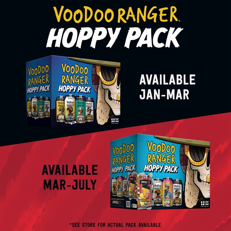 Voodoo Ranger Hoppy IPA Variety Pack 12 pk, 12 fl oz cans, 9.5