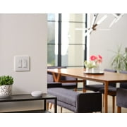 Legrand Wnrl10 Radiant Single Pole Universal Wall Switch - White