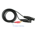 thumbnail image 4 of Audio Cable,1.5m/ 5ft Stereo Rca Male Stereo Audio Cable Xlr Female To Console Amplifier Male Mer Console Simbae A Male Mer Dual A Male Cable Co Dual, 4 of 7