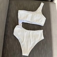 thumbnail image 5 of Lopeceal Women's O-Ring Cutout One Piece Swimsuit High Cut Bathing Suit One Shoulder Tummy Control Modest Coverage Swimwear, 5 of 5