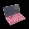 thumbnail image 2 of Zootealy 28 Grids Transparent Storage Lastics Box Shatter-Resistant Individual Manicure Jewelry Storage Box With Cover, 2 of 8