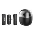 thumbnail image 1 of BOYA BY-WM3T-D2 Dual-Transmitter 2.4GHz Wireless Lavalier Microphone System with Lightning Connector for iOS Devices, 100m Range, 10-Hour Battery Life, Smart Noise Reduction, Plug-and-Play Design,, 1 of 7
