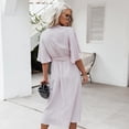 thumbnail image 6 of Summer Dresses for Women Maxi Dress Lace Panel Sexy Midi Dress Lace Lace Dress, 6 of 7