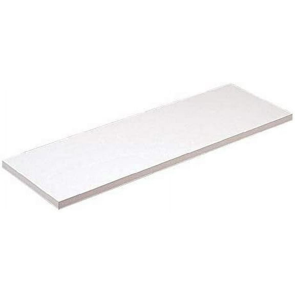 Knape & Vogt White Melamine Shelf 1980WH-10X36 - Stain Resistant - 10" x 36"