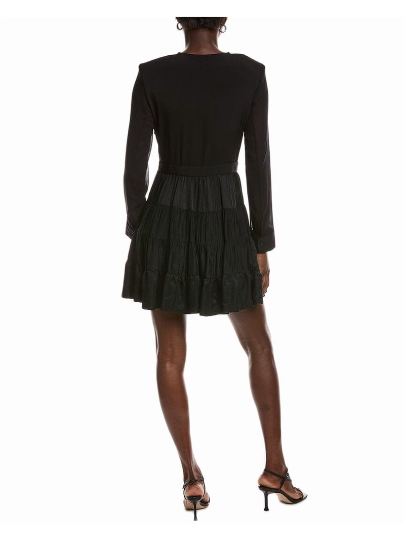 sandro drop waist dress Sandro Crystal Trim Mini Dress – Bluefly main image 1