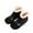 Black, variant on Otqutp Autumn Boots for Toddler Fashion Winter Children Boots Boys Girls Ankle Boots Flat Bottom Flat Heel Round Toe Solid Color Back Zipper High Top Plush Warm and Comfortable(Brown, 5.5-6 Years)