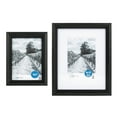 Mainstays 8x10 Matted to 5x7 Bevel Black Tabletop Picture Frame