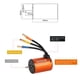 thumbnail image 4 of Actualice el motor sin escobillas 3650 3500KV a prueba de agua con 60A ESC Combo, 4 of 8