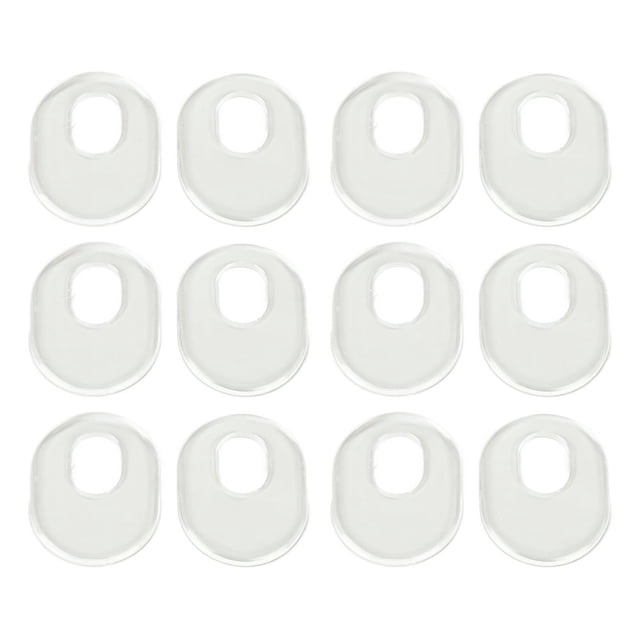 HLONK 6 Pairs Transparent Foot Corn Ring Self Adhesive Waterproof Feet Corn Stick Protector