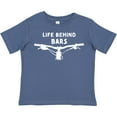 thumbnail image 3 of Inktastic Life Behind Bars Mountain Bike Boys or Girls Toddler T-Shirt, 3 of 5