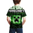 thumbnail image 2 of T-shirt à Manches Courtes Imprimé Jeu Minecraft pour Enfants, 2 of 5