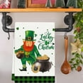 thumbnail image 5 of Anhility St. Patrick's Day Kitchen Towels, Green Decorative Hand Towels for Bathroom, Super Soft Quick Dry Lightweight St. Patrick's Day Dish Tea Towel for Kitchen, 25.9"x17.7", 5 of 6