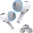 thumbnail image 1 of Foam Masters Memory Foam Ear Tips for AirPods Pro | Comfortable | Secure | Better Noise Cancellation | Version 3.0 Replacement Buds (Small, Med, Large - 3 Pairs, Gray), 1 of 5
