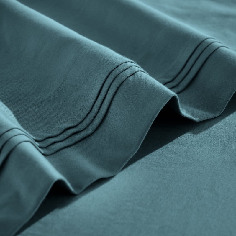 Superior Egyptian Cotton Deep Pocket 650 TC Sheet Set, Twin XL, Caribbean