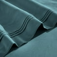 thumbnail image 4 of Superior Egyptian Cotton Deep Pocket 650 TC Sheet Set, King, Caribbean, 4 of 9