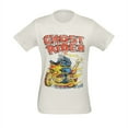 thumbnail image 3 of Ghost Rider  Mens T-Shirt - Old School Flaming Ghost Rider Distressed Image (Small), 3 of 4