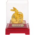 thumbnail image 1 of Rabbit Decoration Rabbit Statue New Year Party Home Supplies Golden Vigor Decoration 1Pack, 1 of 4