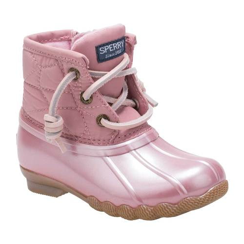 Botte Pluie Fille Pale Grey Sperry Girls Little-big Kid Port Boot