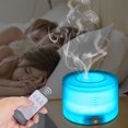 thumbnail image 5 of Control remoto 500ML humidificador de aire ultrasónico 7 luces LED de color difusor de aroma enchufe de la UE, 5 of 5