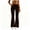 Coffee, variant on Womens Flare Skinny Pants High Waisted Stretch Bootcut Soft Yoga Pants Slim Fit Athletic Joggers