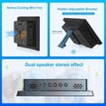 thumbnail image 4 of HOWENS 8 Inch Touchscreen for Raspberry Pi,5-Point 1280 * 800 IPS Touchscreen Portable Monitor with HDMI Interface Dual-Speaker for Raspberry Pi 5/4B/3B+/3B/B+ Jetson Nano Win11/10/8/7(8'' 1280*800), 4 of 8
