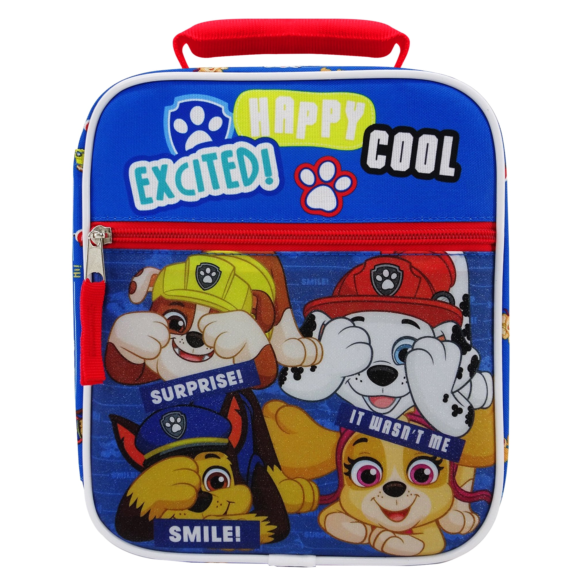 Nickelodeon Kid's Paw Patrol Insulated Reusable Lunch Bag for Boys