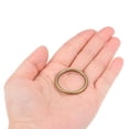 thumbnail image 3 of Uxcell 0.98 '' Hebilla de O Ring para Bolsas de Hardware, Cinturones, Accesorios de Manualidades DIY, Aleación de Zinc, 15 piezas, 3 of 3