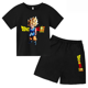 thumbnail image 3 of Conjunto de 2 camisetas de Dragon Ball para niños, camiseta de manga corta de verano para niños y niñas, camiseta informal de manga corta, ropa para niños, 3 of 5