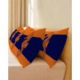 thumbnail image 4 of Seahorse Mandalas Body Pillow Cover 20 x 54 Inch Decorative Pillow Cover Boho Modern Orange Navy Blue Stripe Lumbar Pillowcase Seasonal Rectangle Cushion Case for Couch Sofa Bed Living Room, 4 of 7