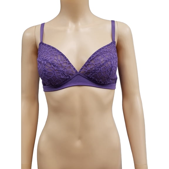 La Perla Studio Purple Lace Underwire Bra (32E)