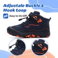 thumbnail image 5 of Gexuosn Kids Hiking Boots Wide Toe Boys Girls Hiking Shoes Barefoot Athletic Trekking Shoes,Navy, 5 of 8