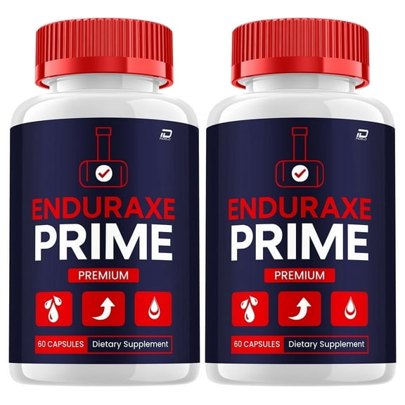 Enduraxe Prime for Men Capsules – EnduraxePrime Vitamin Complex Pills, Energy, 2 Pack, 120 Capsules