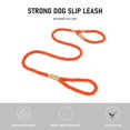 thumbnail image 3 of Dog Leash Slip Rope Braided Rope 1.7m Heavy Duty No Pull Training Leash for Small Medium Large Dogs, 3 of 7