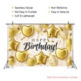 thumbnail image 3 of Amdohai 7*5ft Happy Birthday Photo Backdrop Adult Birthday Theme Photography Background Cloth Party Decorations Live Streaming Accessories #3310, 3 of 6