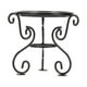 thumbnail image 1 of Soporte para plantas, estable, de hierro, para interiores y exteriores, resistente Negro, 1 of 9