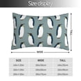 thumbnail image 2 of Salouo Penguin Pattern Pillow Cases,1PC Pillow Covers with Envelope Closure Decorative Pillow Case for Bed Couch,Pillows Not Included-20"x30", 2 of 6