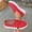 Red, variant on Loafers for Women Novel Trendy Round Toe Slip On Comfortable Casual Versatile Flats Office Work Non-Slip Shoes for Business Travel Yellow 6.5