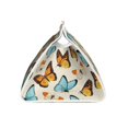 thumbnail image 3 of Lsque Butterflies Printed Long Tissue Box Cover Holder, Facial Paper Organizer Dispenser,Triangle with Bottom Belt, PVC Leather Decorative Organizer, 3 of 9