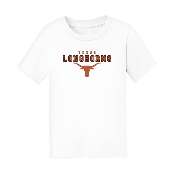 Toddler Chad & Jake White Texas Longhorns Varsity T-Shirt