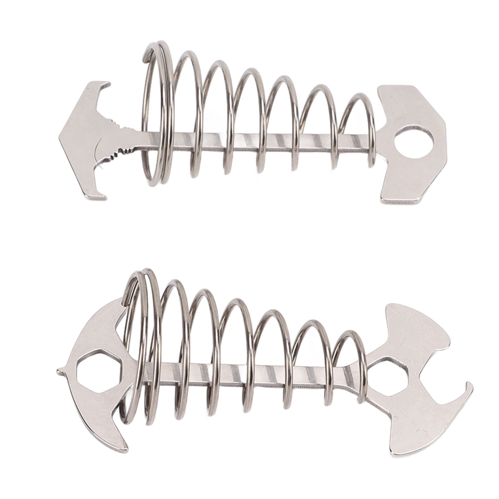 Domqga Anti Trip Tent Rope Tightener,Tent Rope Tensioner,2Pcs Anti Trip
