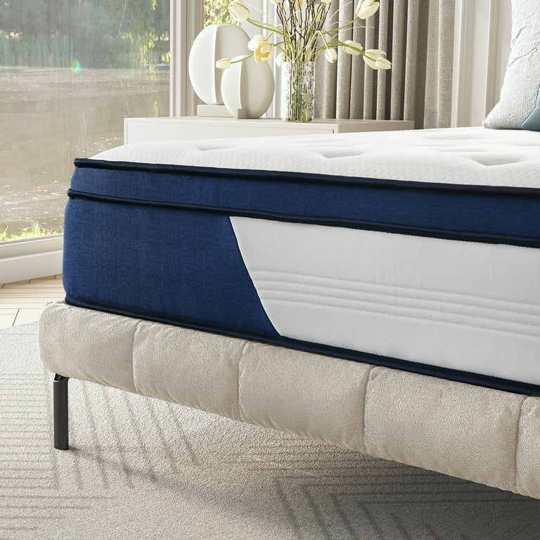 Queen Mattress 12 Soft Hybrid Innerspring Mattress in a Box